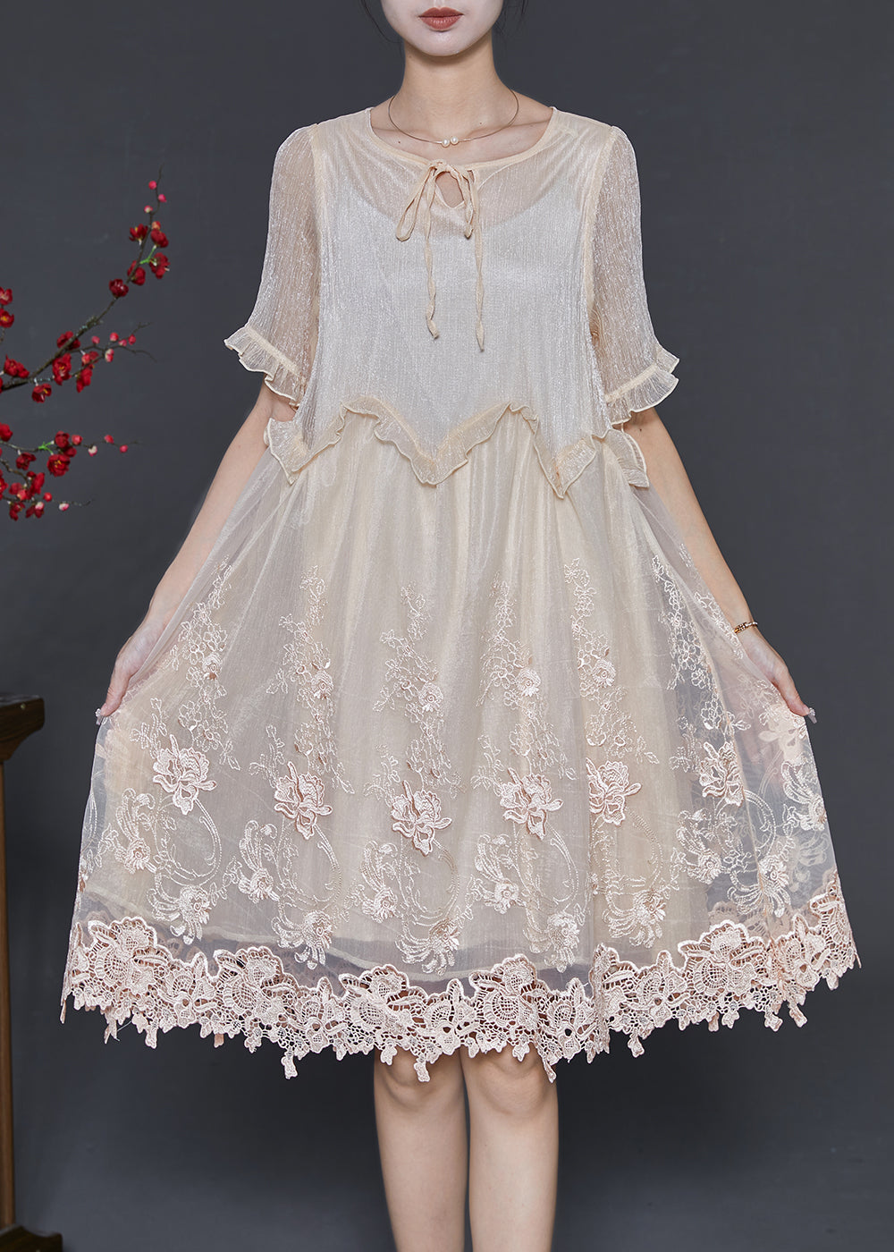 Classic Vintage Dress with a Flattering Fit