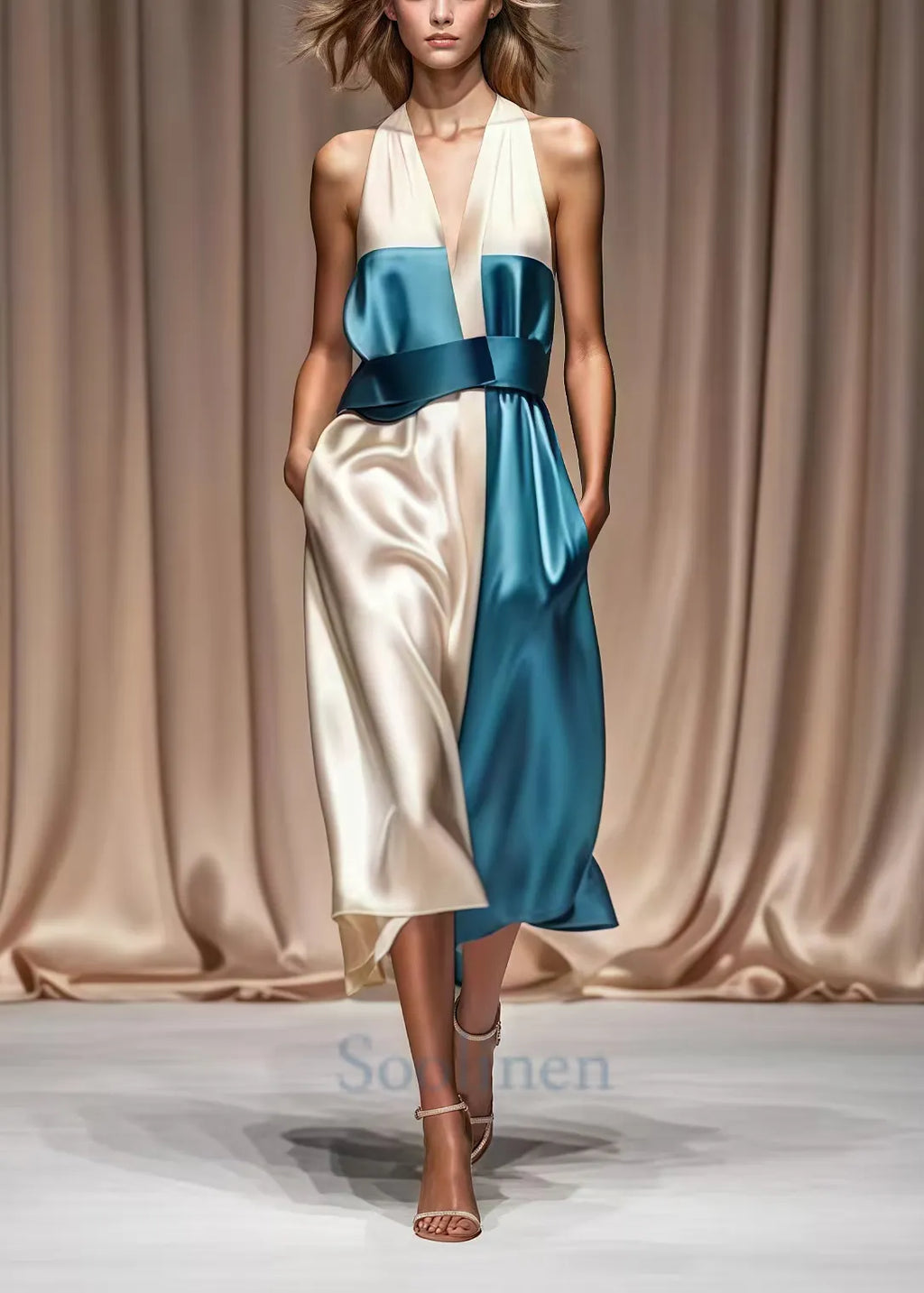 Beautifully Finished Dress in a Timeless Design