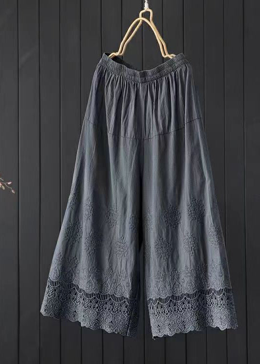 A Vintage Style Pants with Delicate Timeless Details