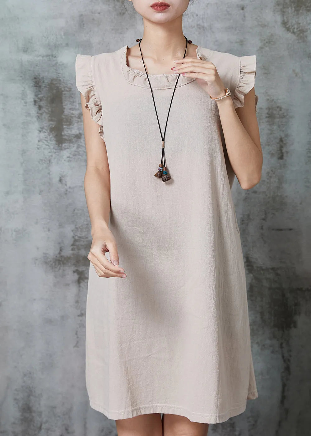 A Vintage Style Dress with Delicate Timeless Details