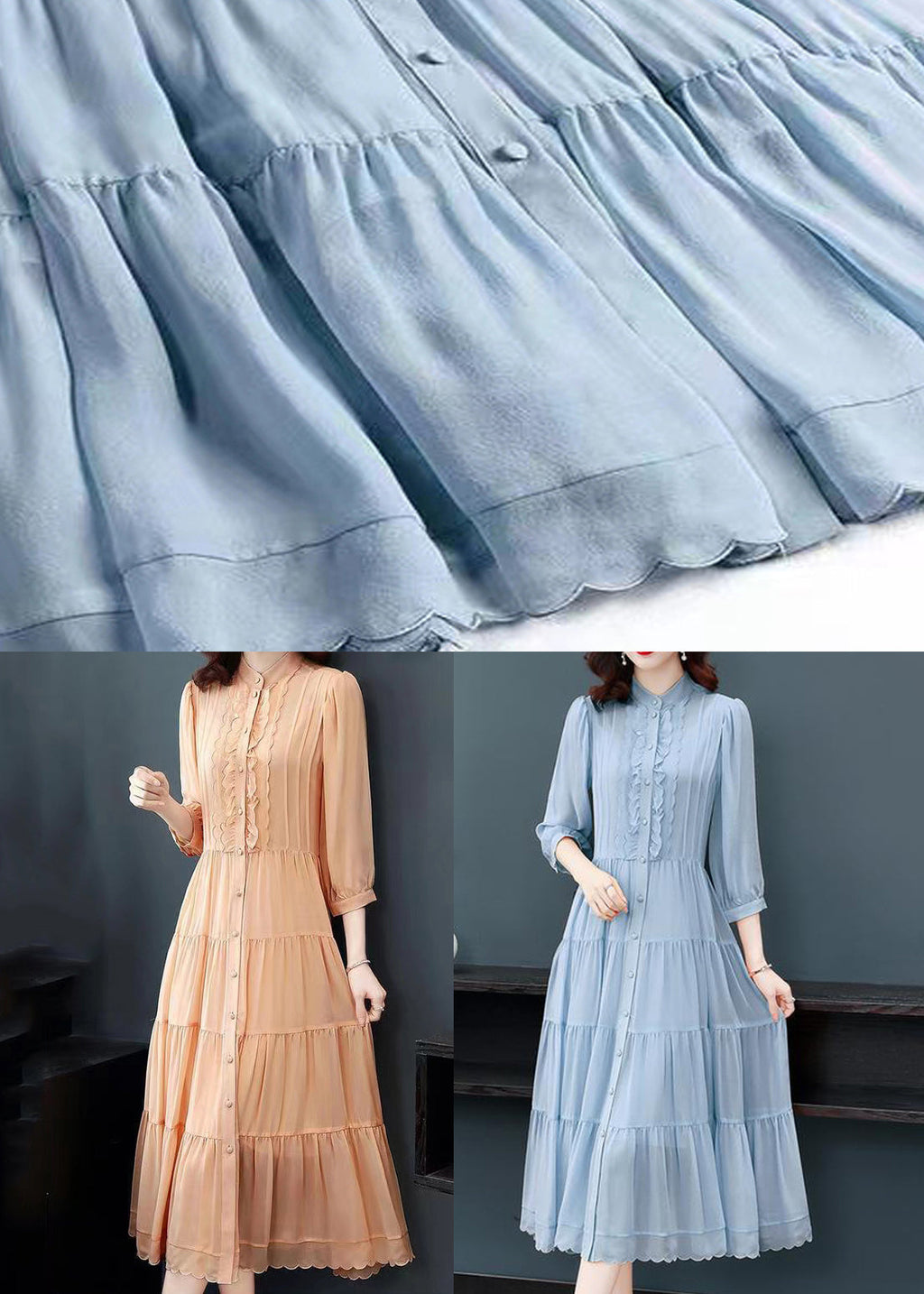 A Vintage Style Dress with Delicate Timeless Details