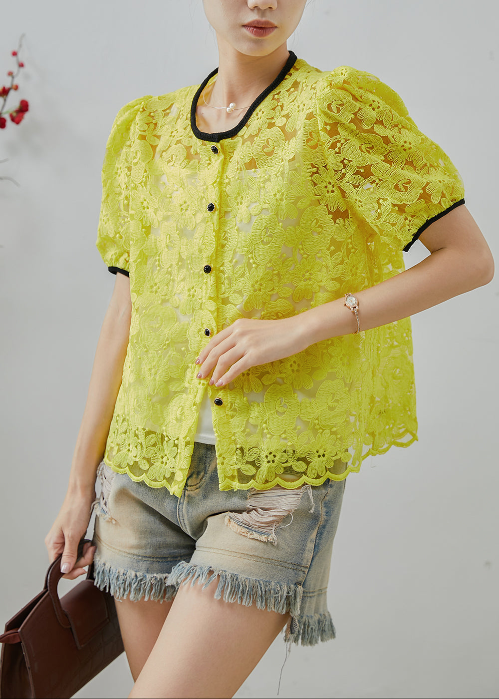 Beautifully Finished Blouse in a Timeless Design