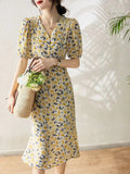 A Vintage Style Dress with Delicate Timeless Details
