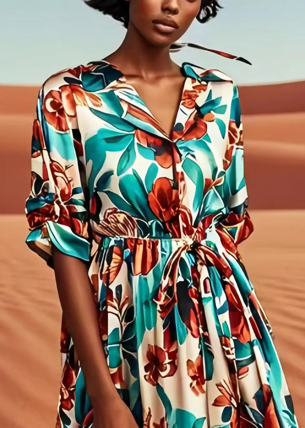 A Vintage Style Dress with Delicate Timeless Details