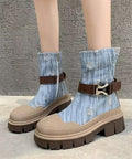 Chic Orthopedic Boots with Unique Design