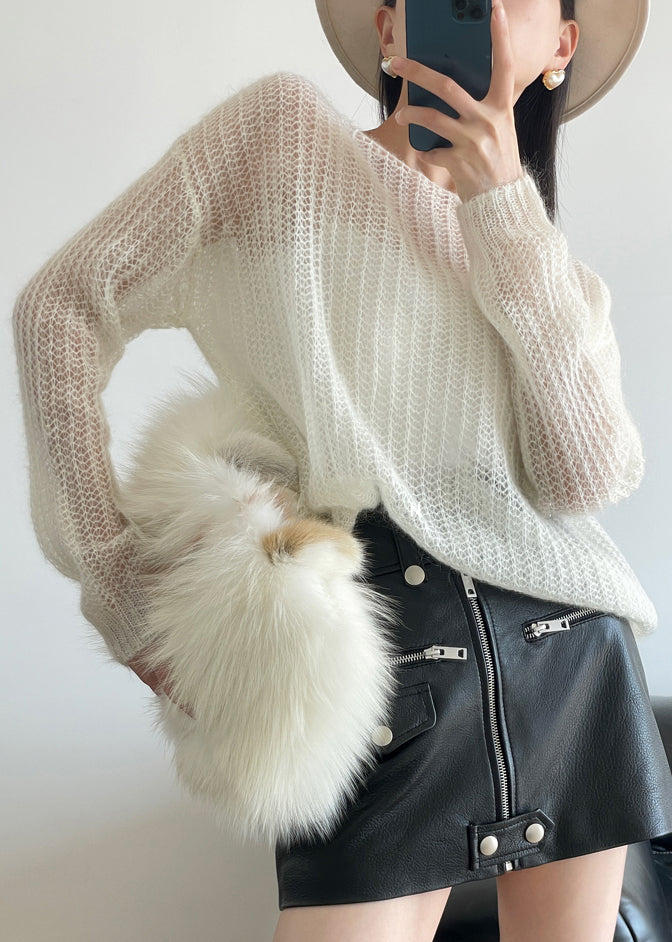 Beautifully Finished Sweater in a Timeless Design