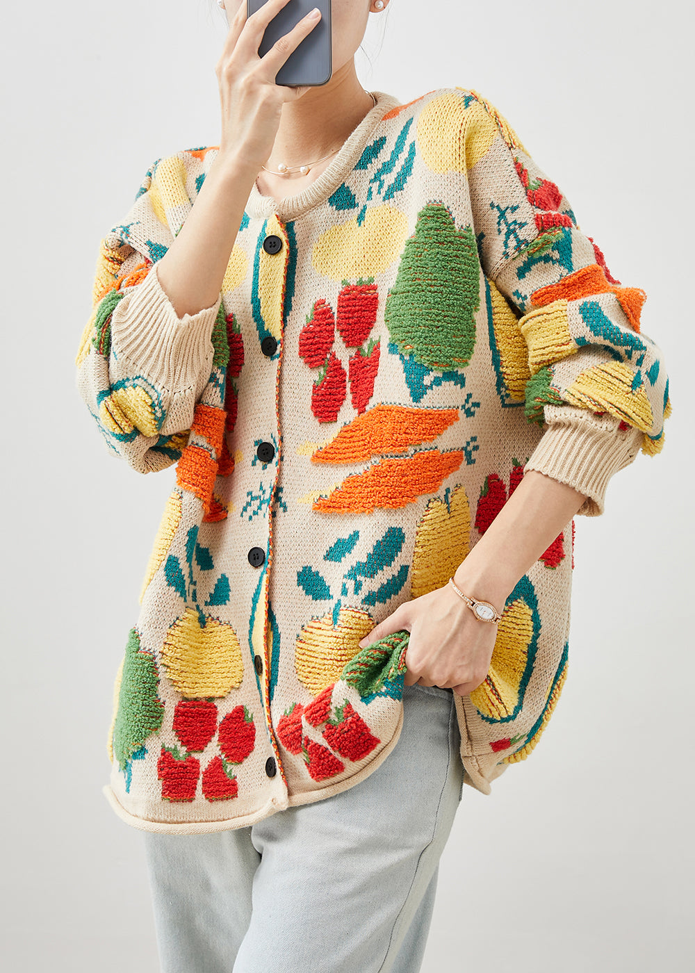 Beautifully Finished Cardigan in a Timeless Design
