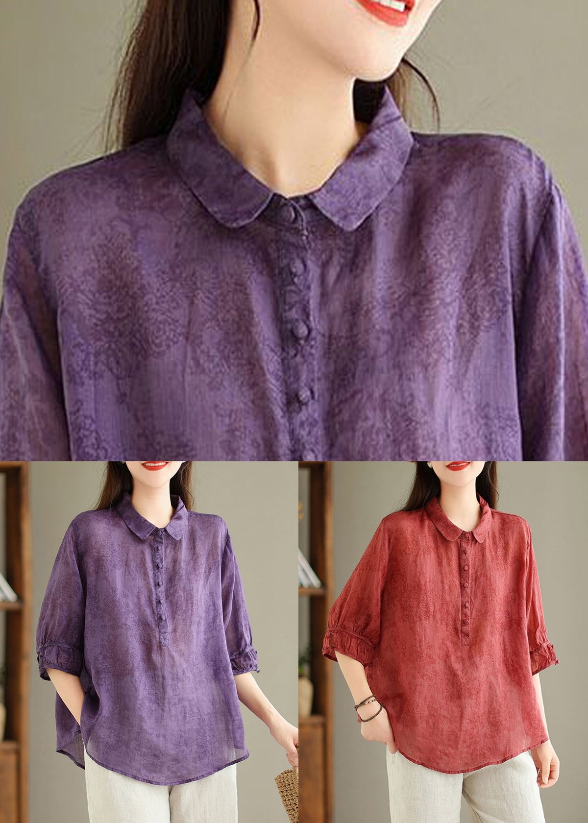 A Vintage Style Blouse with Delicate Timeless Details