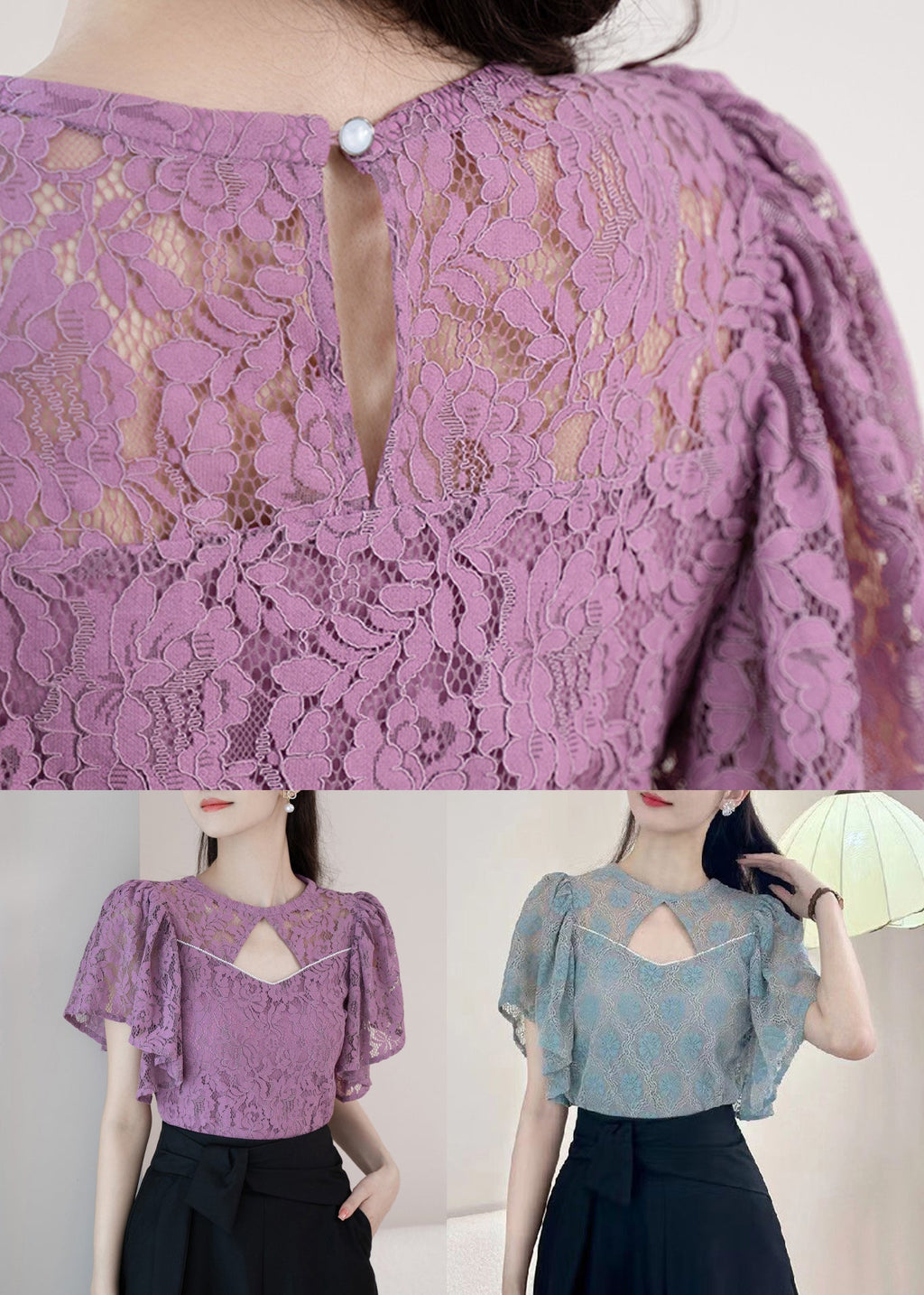 Well Tailored Blouse with a Graceful Silhouette