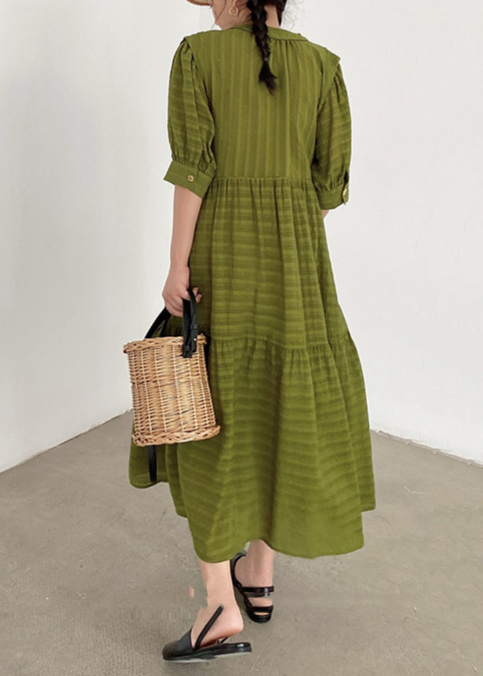 A Vintage Style Dress with Delicate Timeless Details