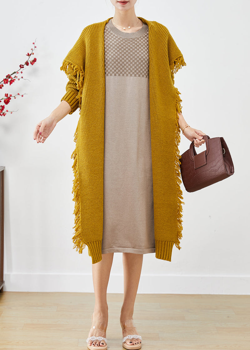 Well Tailored Cardigan with a Graceful Silhouette