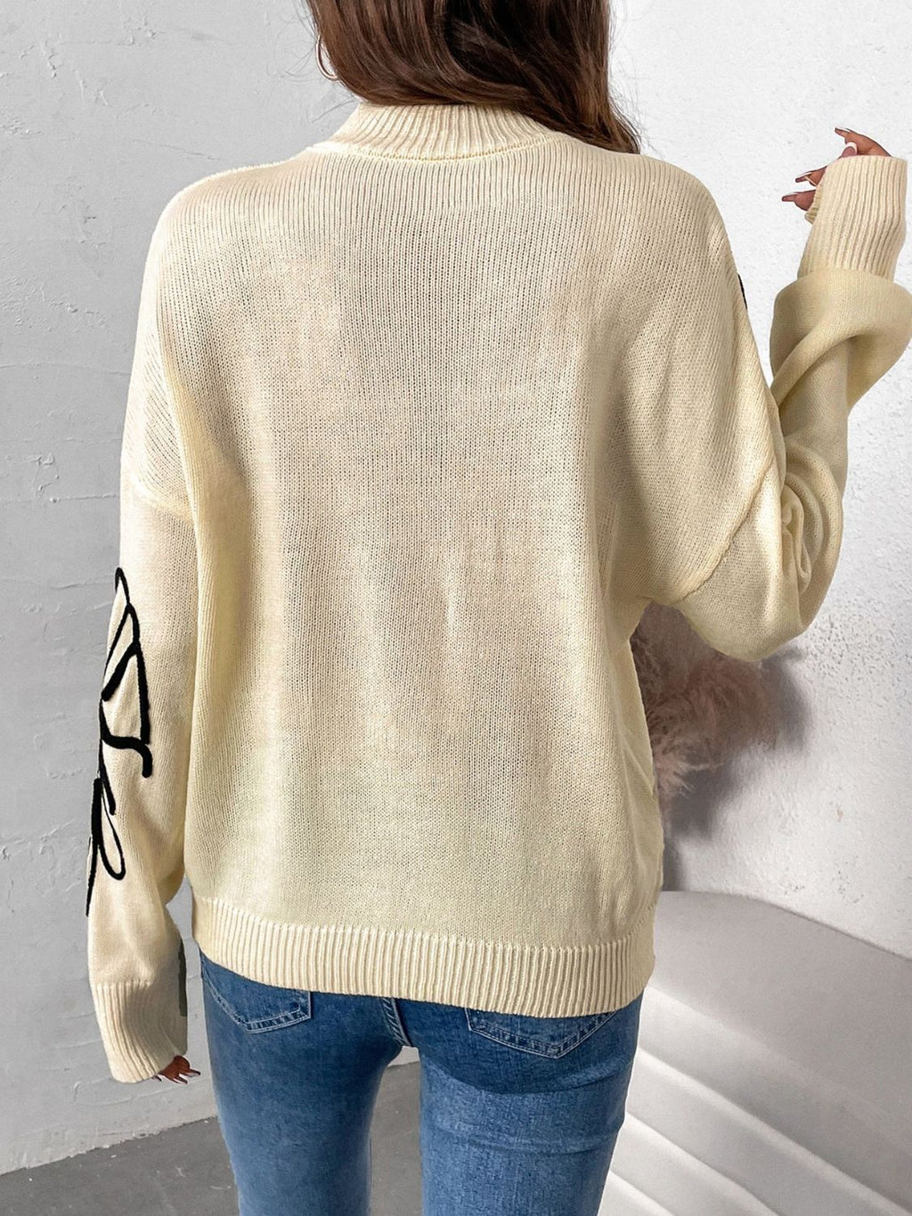 Vintage Inspired Sweater with a Contemporary Edge