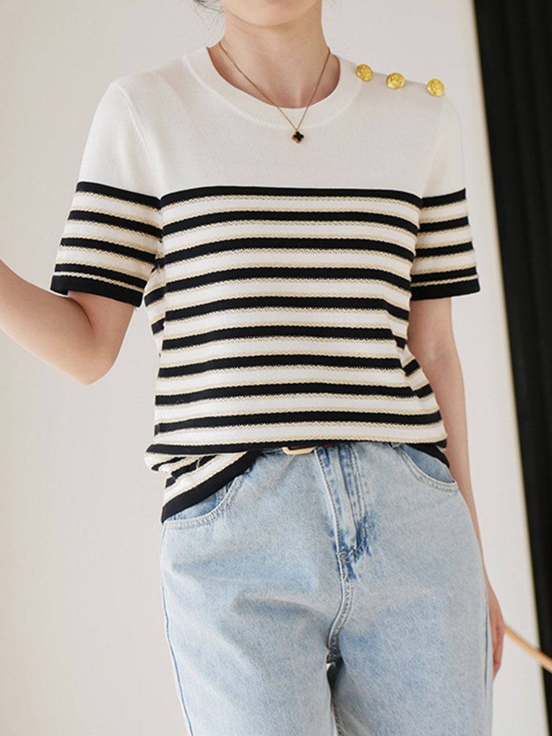 Sophisticated Top with a Clean Classic Look