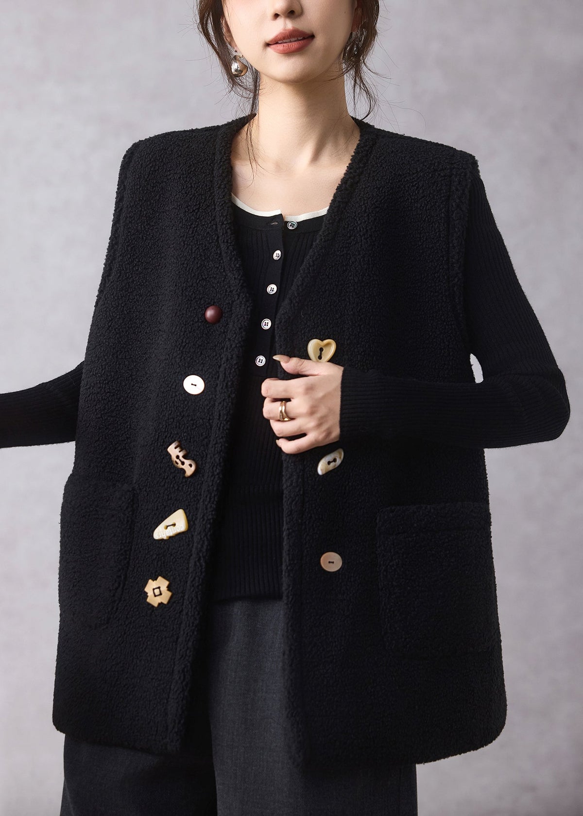 A Vintage Style Coat with Delicate Timeless Details