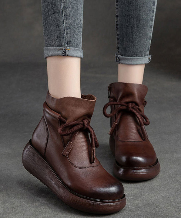 Classic Orthopedic Boots with Timeless Style