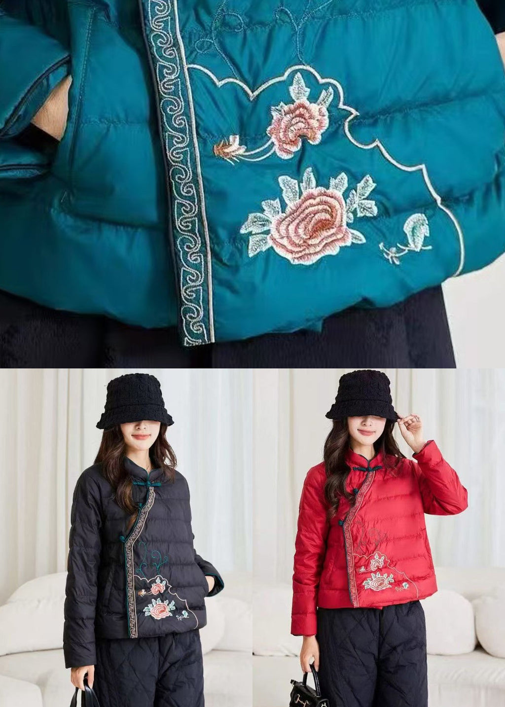 A Vintage Style Coat with Delicate Timeless Details