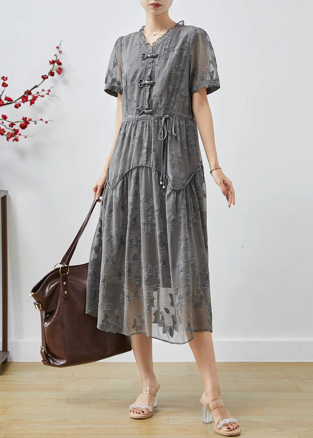 A Vintage Style Dress with Delicate Timeless Details