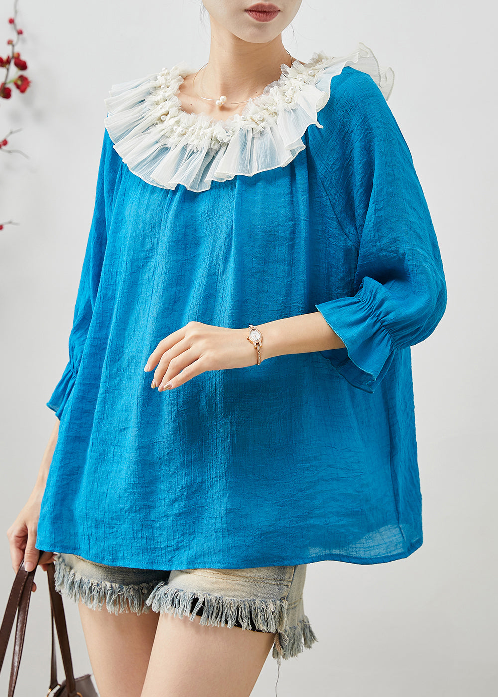 A Vintage Style Shirt with Delicate Timeless Details
