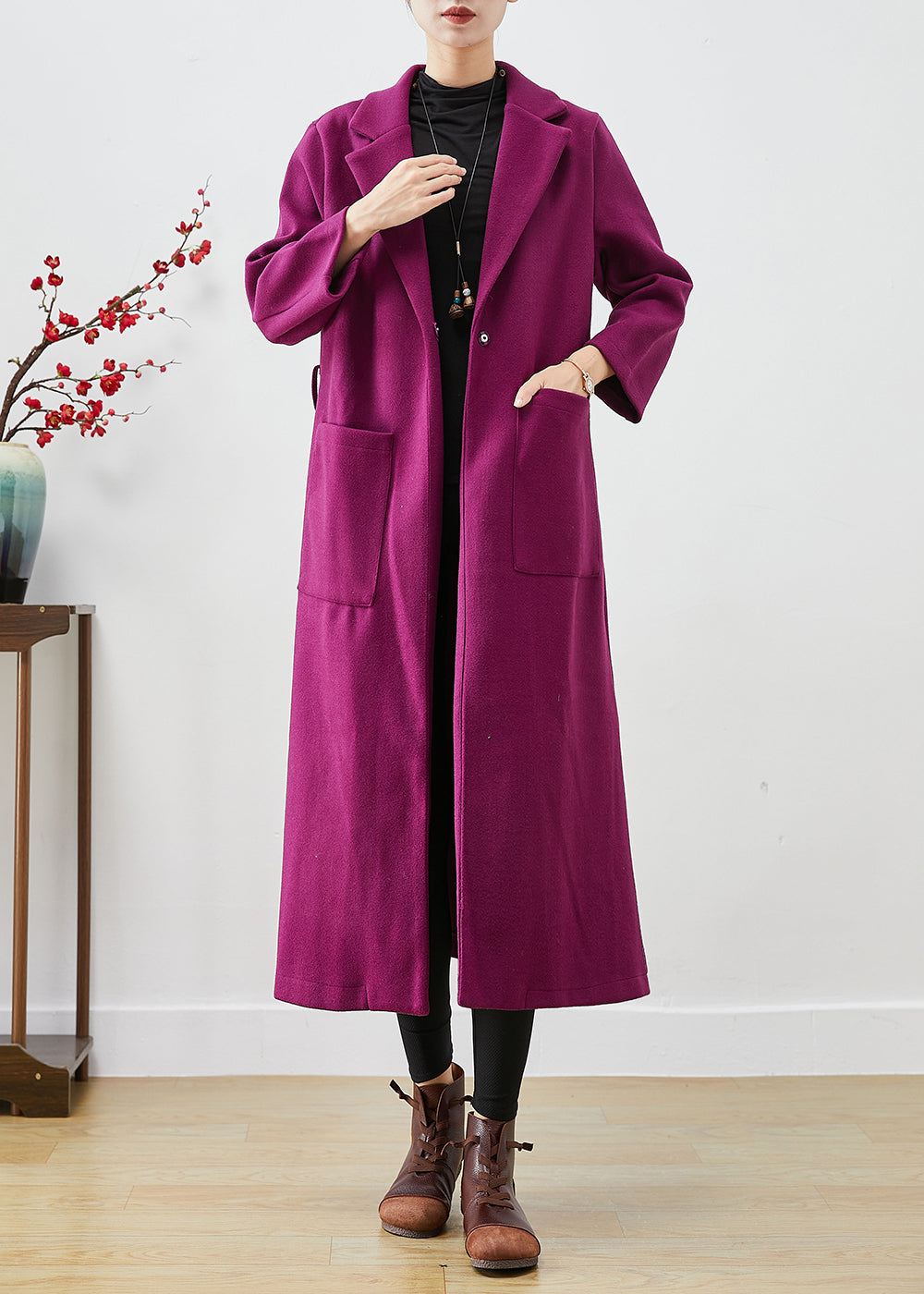 A Vintage Style Coat with Delicate Timeless Details