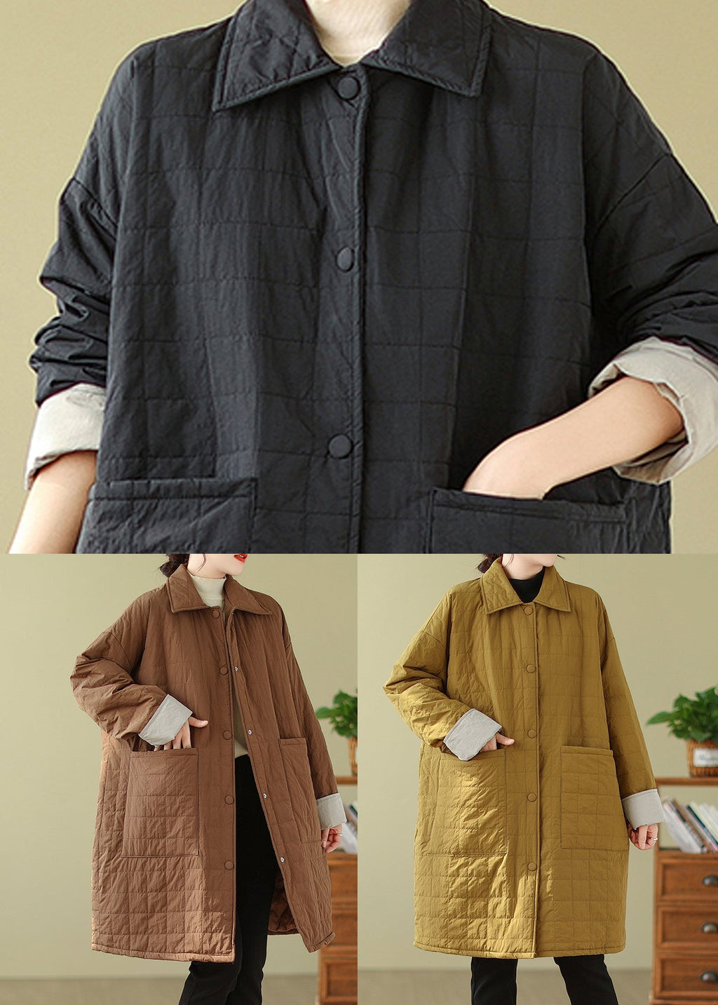 Elegantly Styled Coat for Everyday Wear