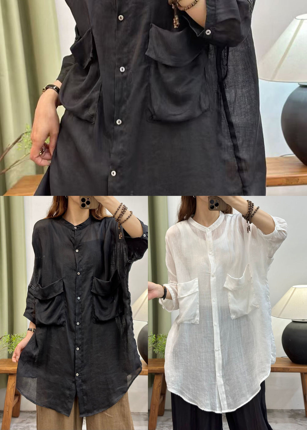 A Vintage Style Shirt with Delicate Timeless Details