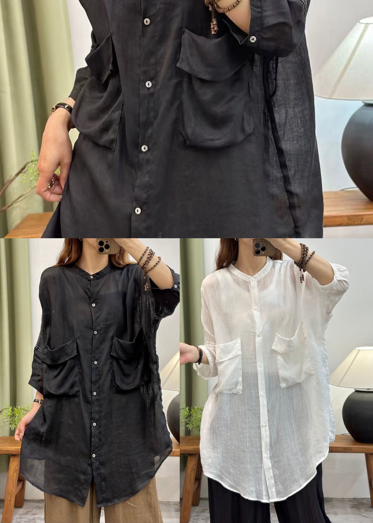 A Vintage Style Shirt with Delicate Timeless Details