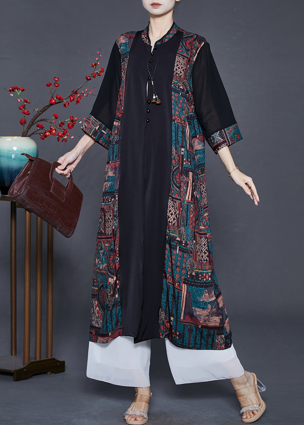 Classic Vintage Cardigan with a Flattering Fit