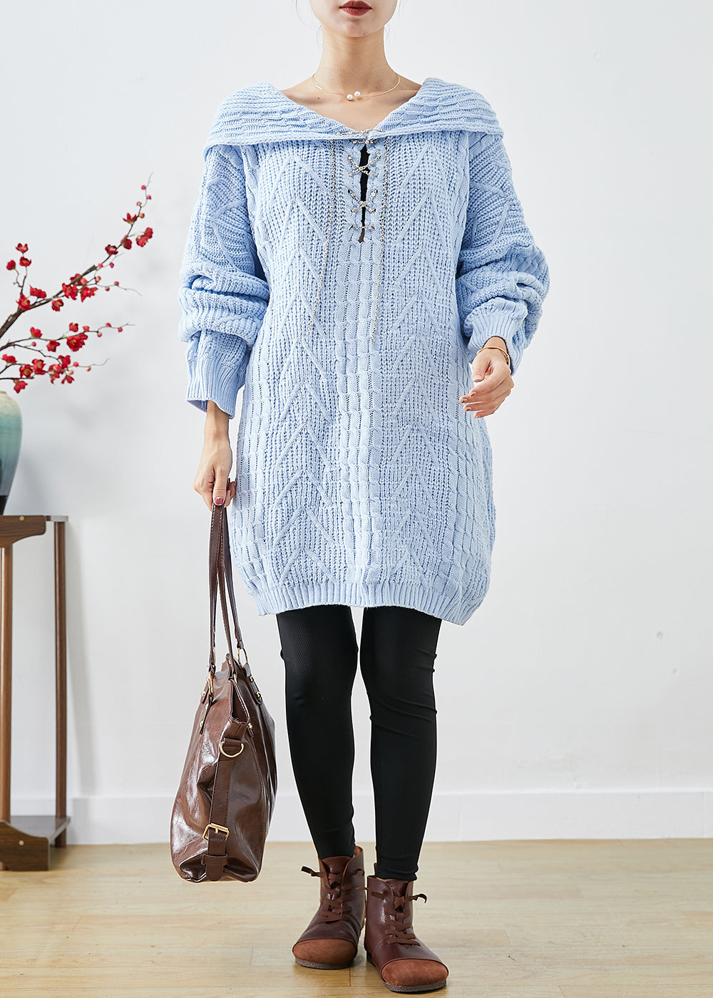 Classic Vintage Sweater with a Flattering Fit