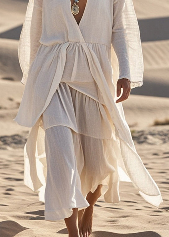 A Vintage Style Dress with Delicate Timeless Details