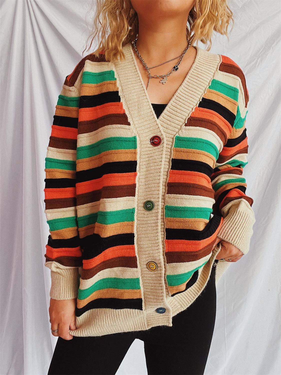 Beautifully Balanced Cardigan with Timeless Character