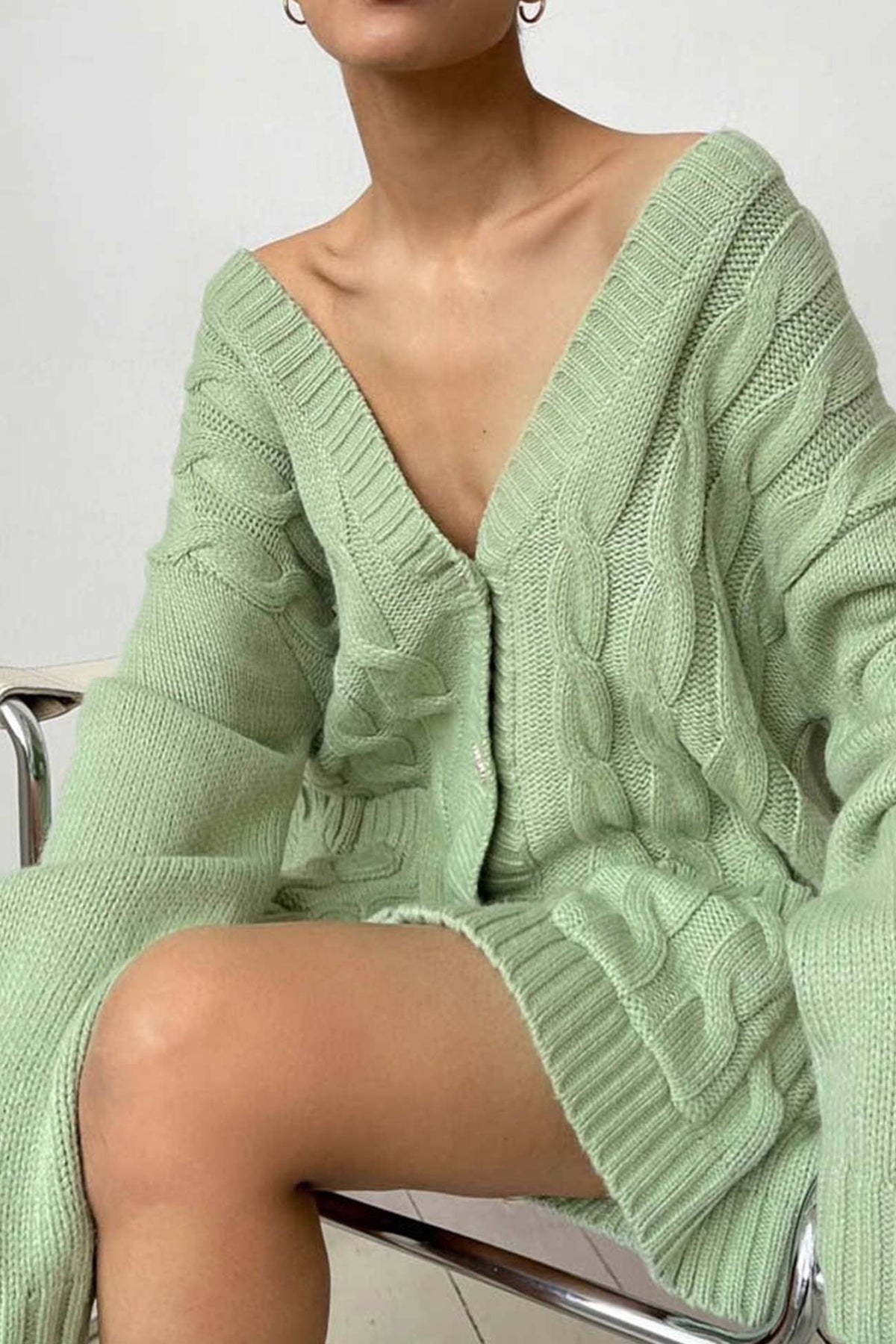 A Vintage Style Cardigan with Delicate Timeless Details