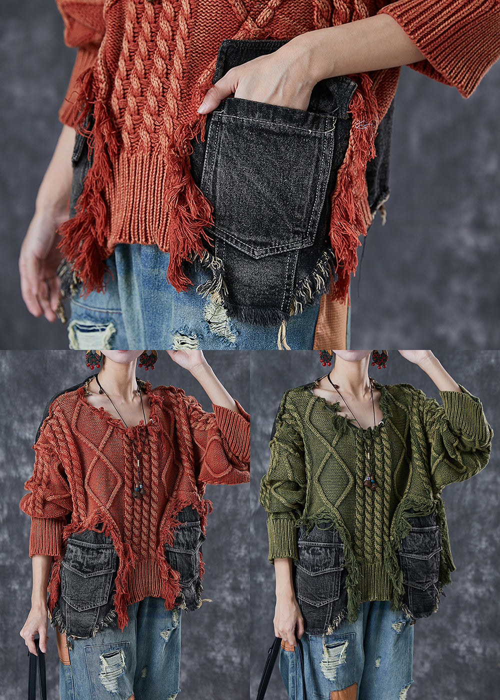 Gracefully Styled Sweater for Any Occasion