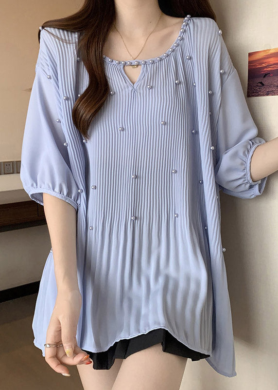 A Vintage Style Blouse with Delicate Timeless Details