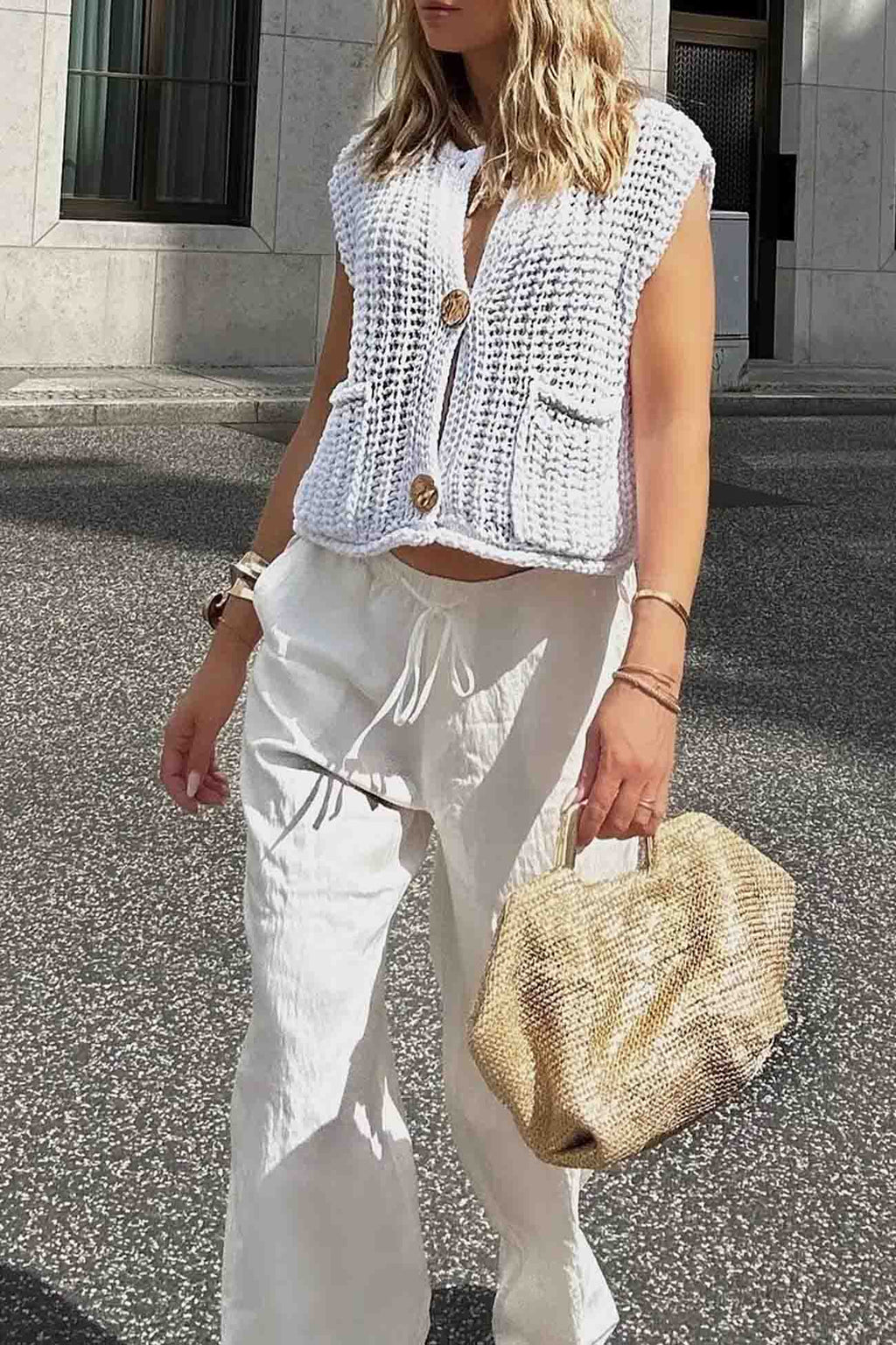 A Vintage Style Cardigan with Delicate Timeless Details