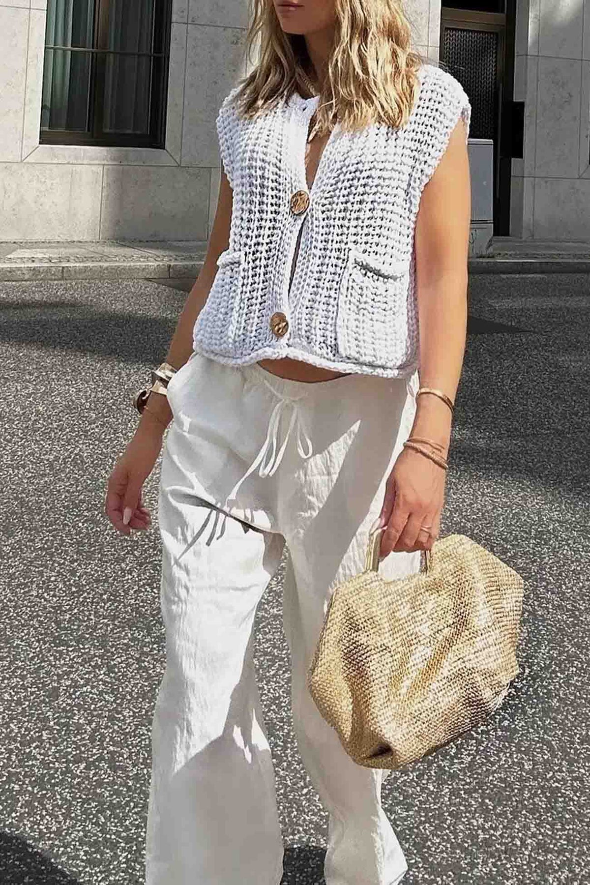 A Vintage Style Cardigan with Delicate Timeless Details