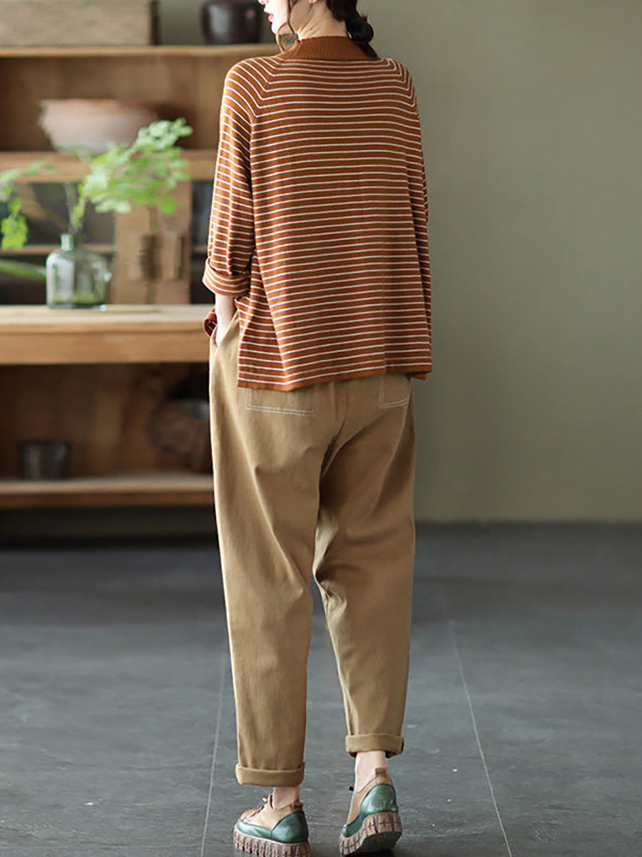A Vintage Style Sweater with Delicate Timeless Details