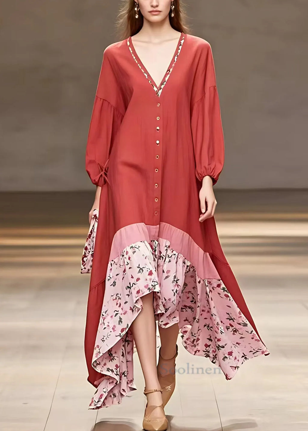 A Vintage Style Dress with Delicate Timeless Details