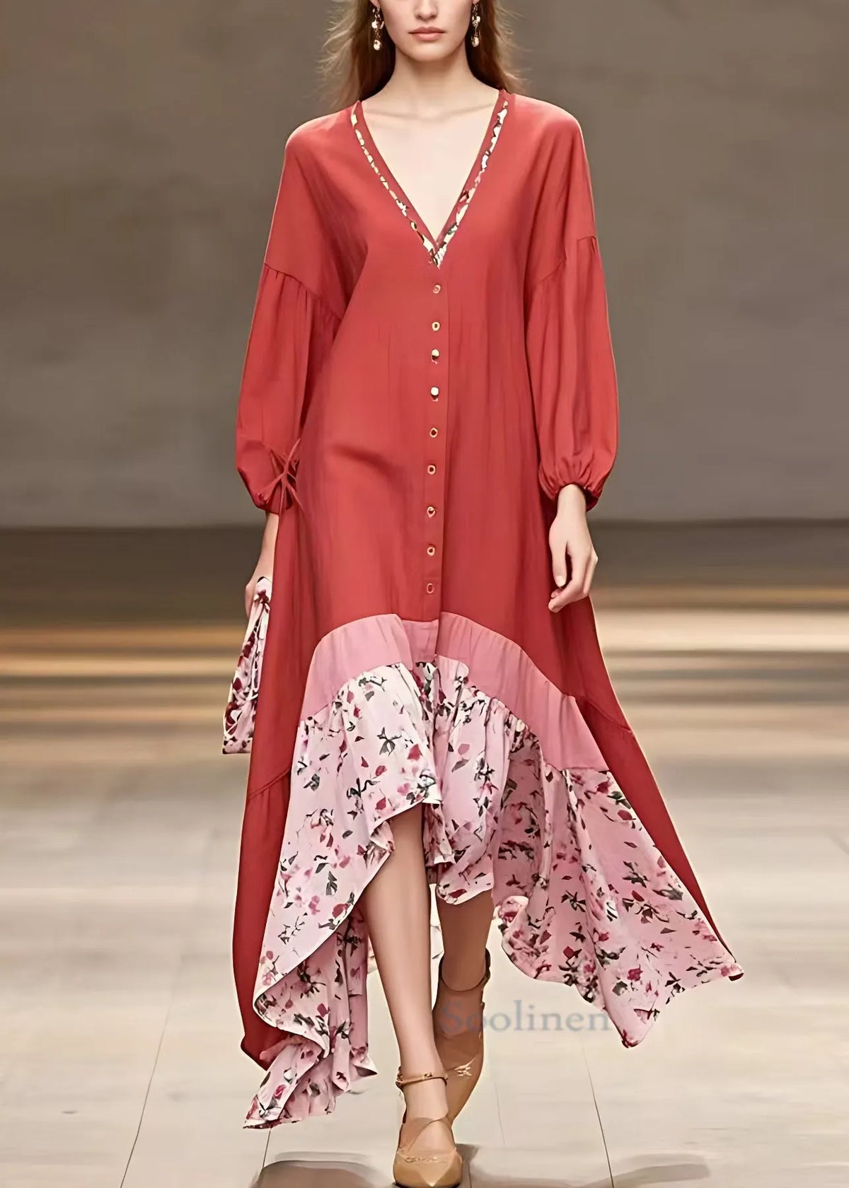 A Vintage Style Dress with Delicate Timeless Details