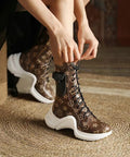 Chic Orthopedic Boots with Unique Design