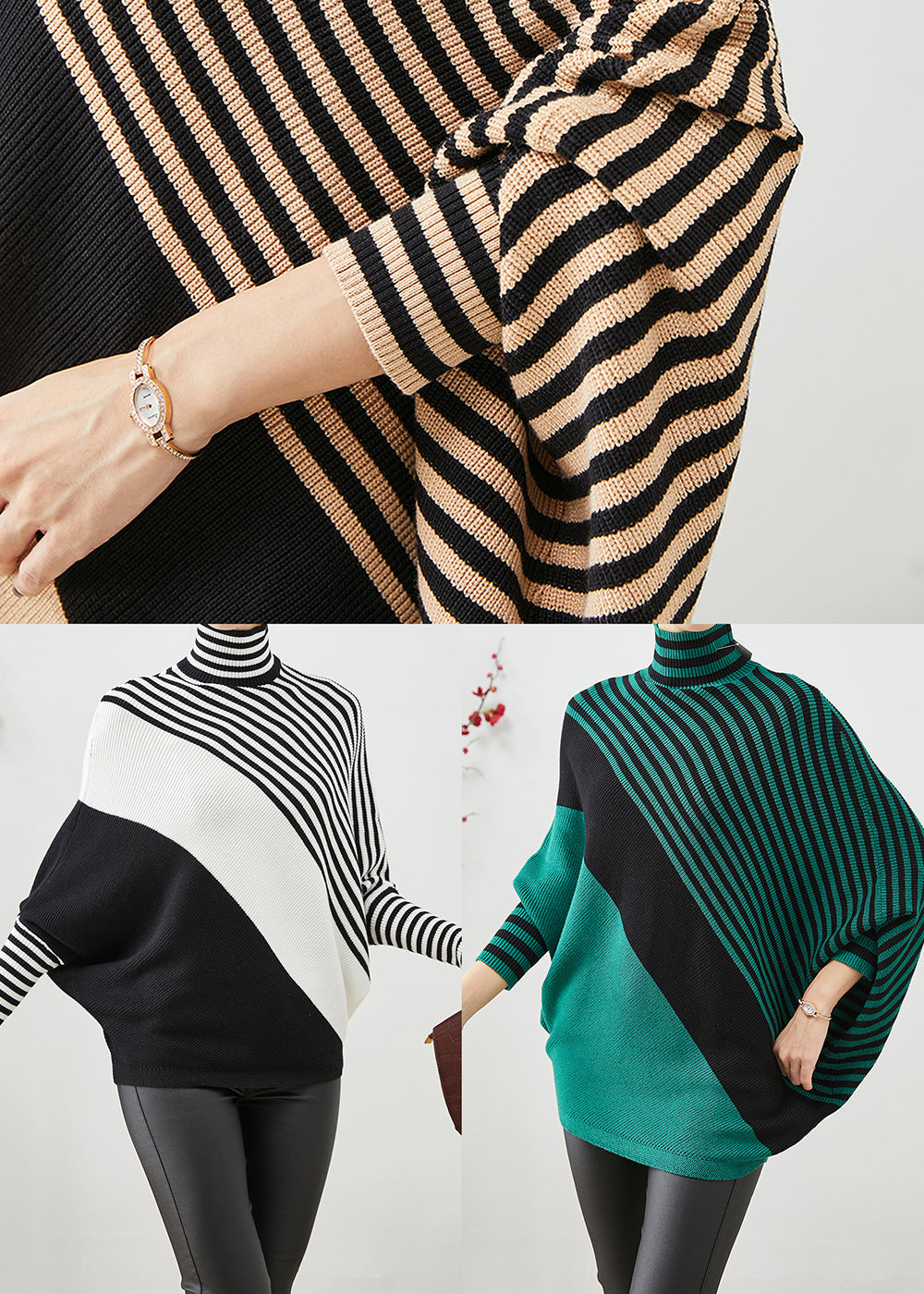 Vintage Inspired Sweater with a Contemporary Edge