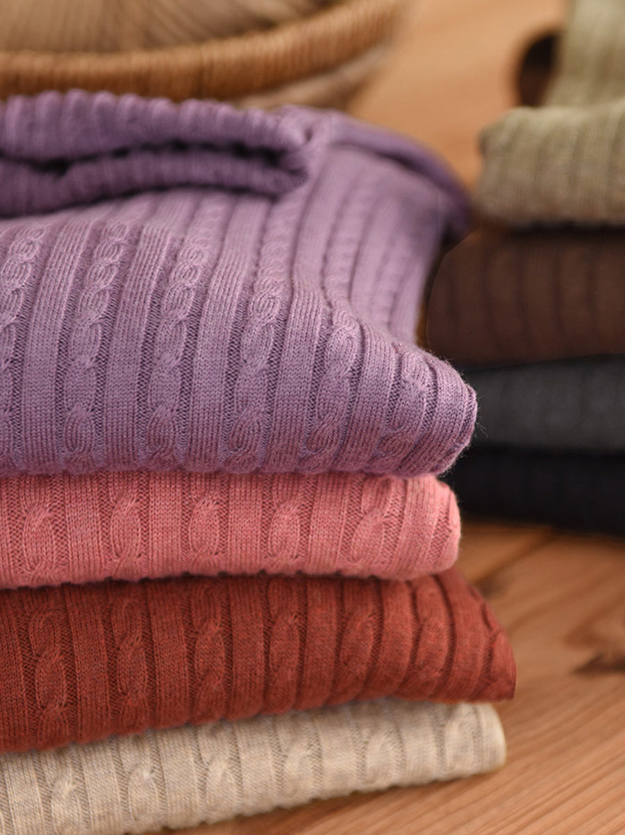 Classic Vintage Sweater with a Flattering Fit