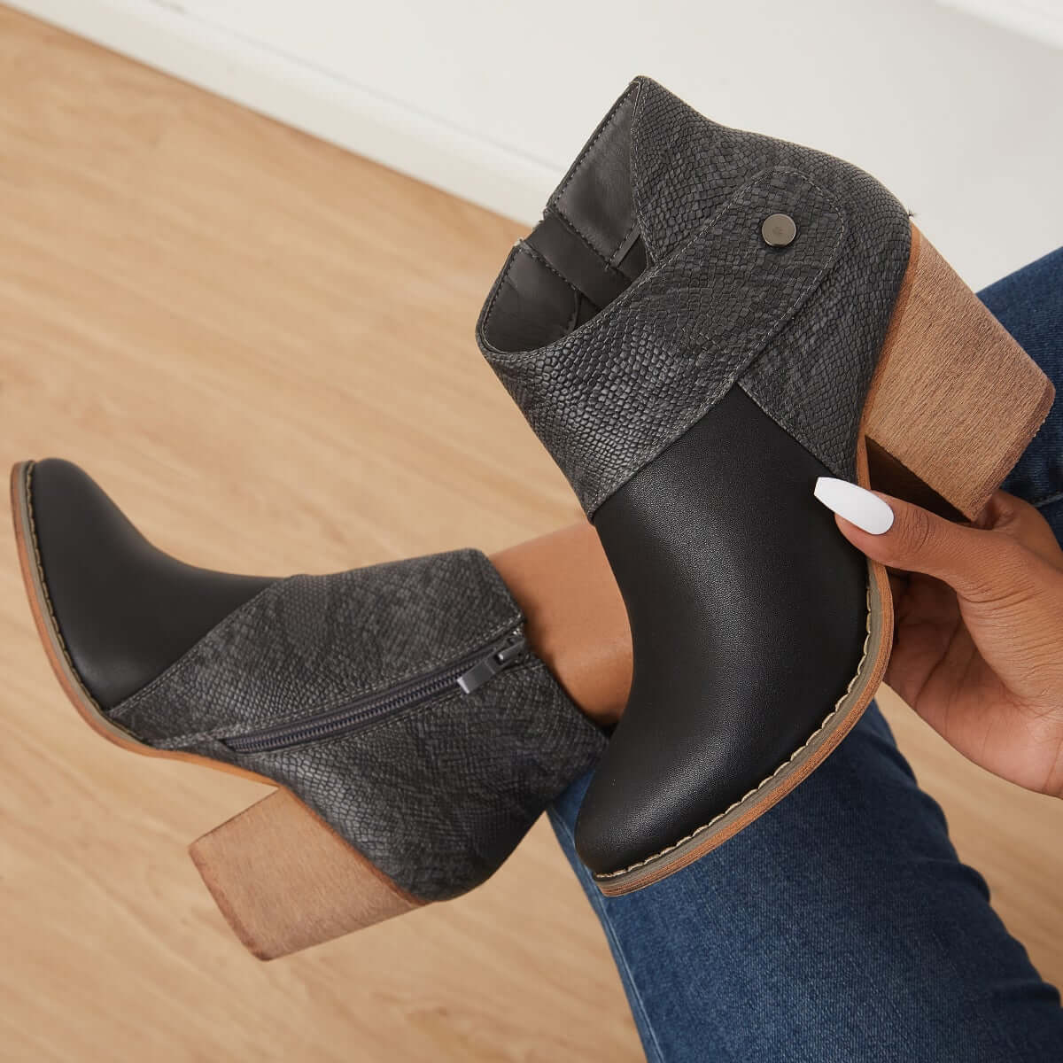 Vintage Inspired Orthopedic Boots
