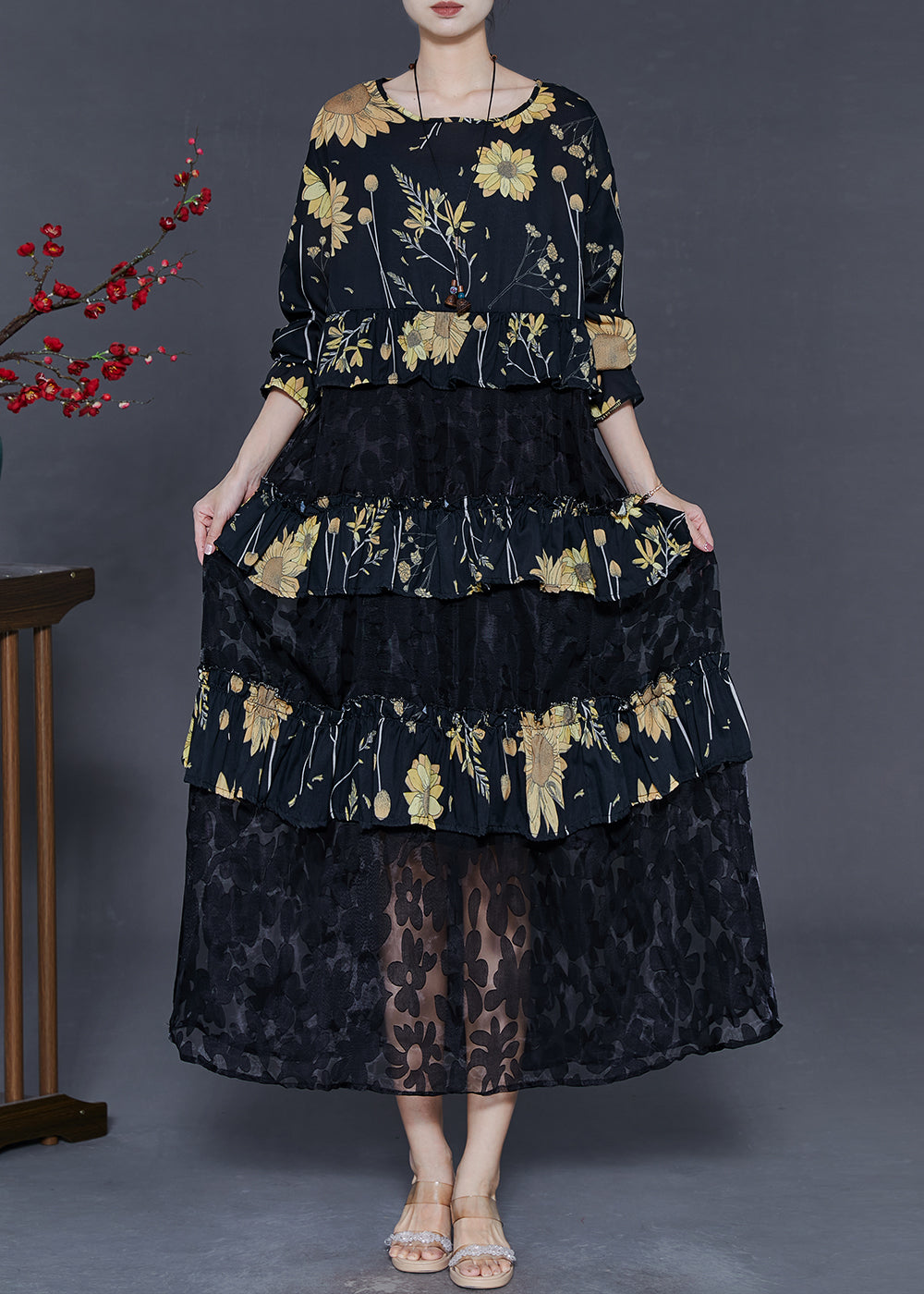 A Vintage Style Dress with Delicate Timeless Details