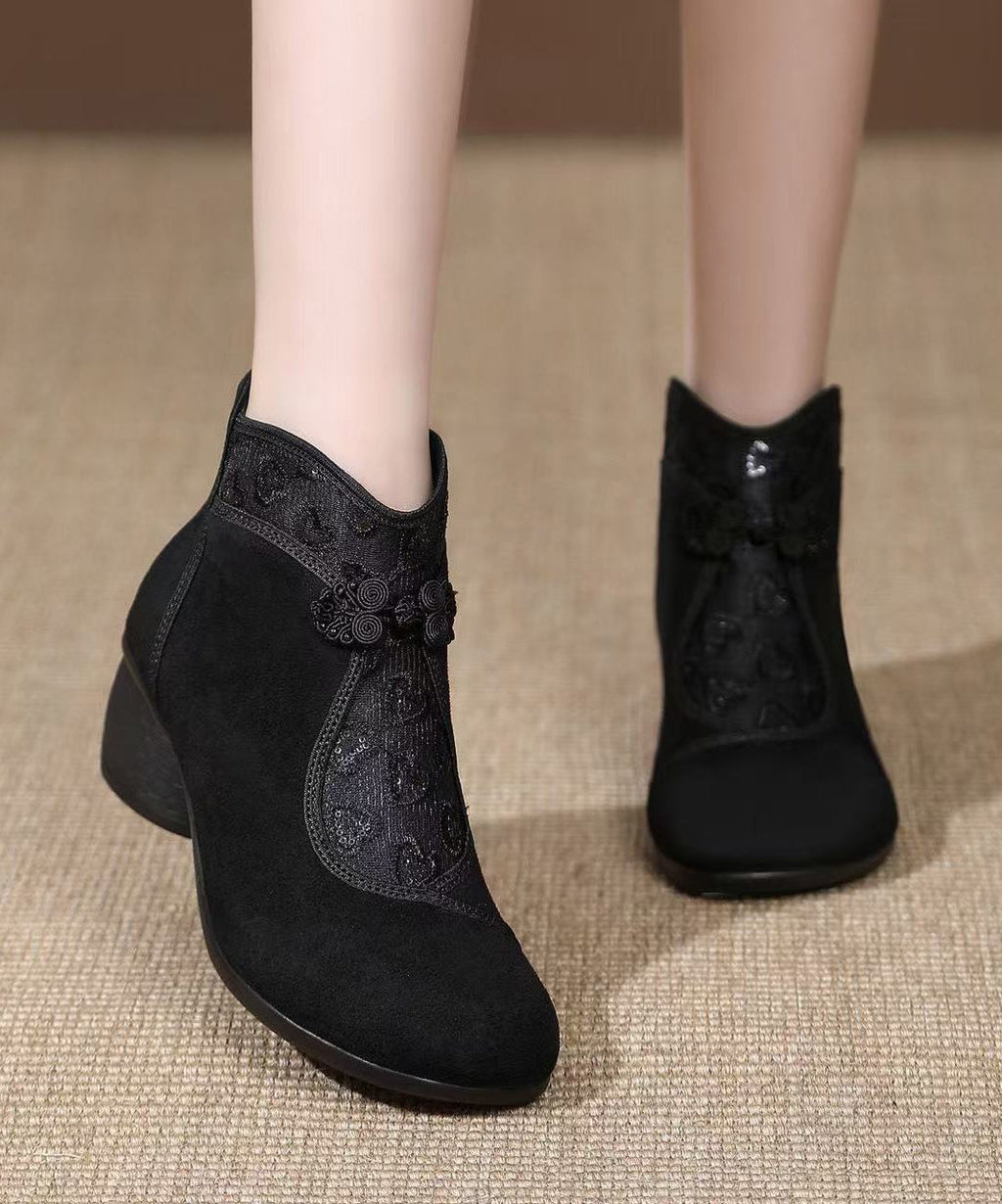 Vintage Inspired Orthopedic Boots