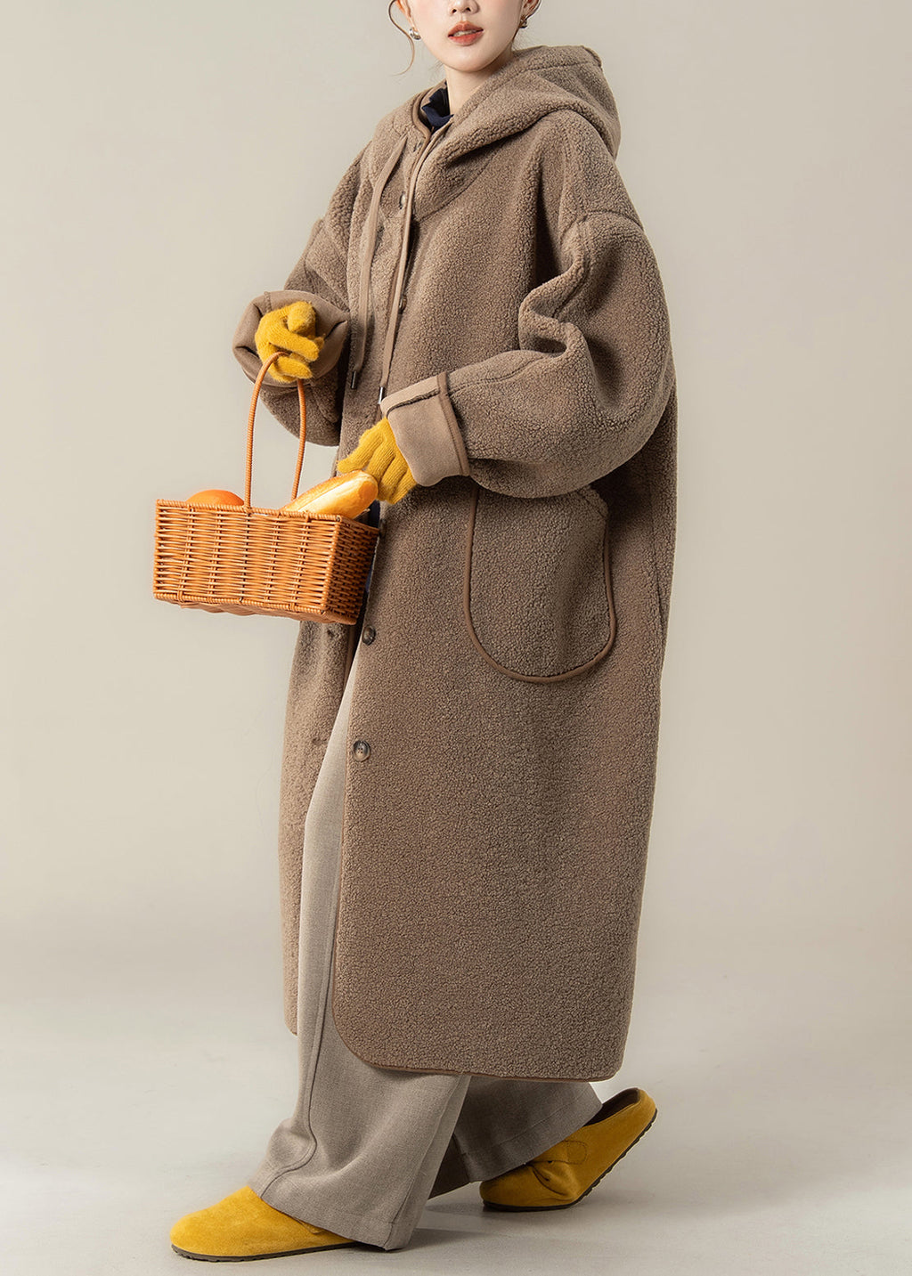 Classic Vintage Coat with a Flattering Fit