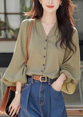 Beautifully Finished Blouse in a Timeless Design