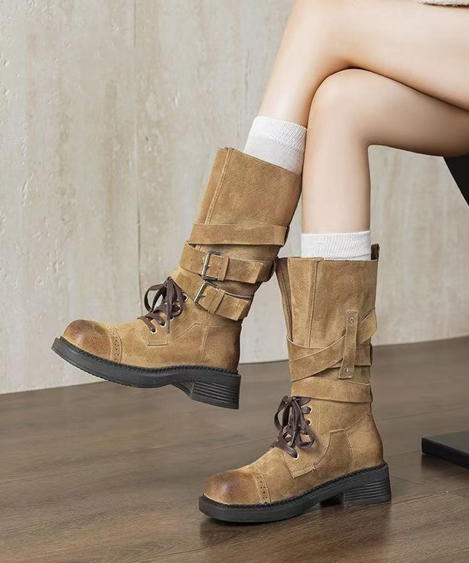 Vintage Inspired Orthopedic Boots