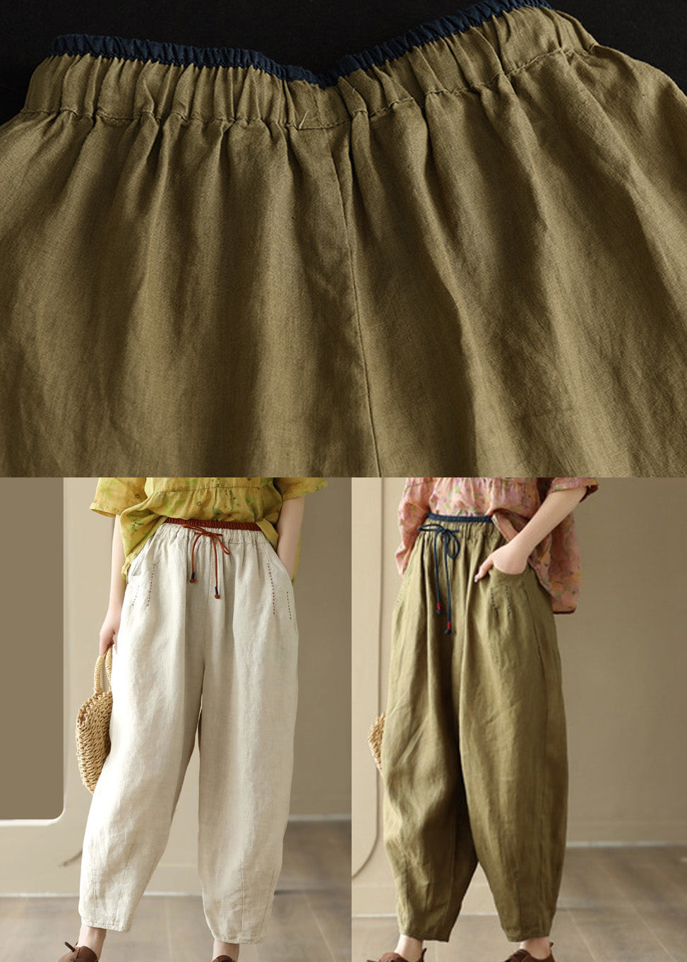 Classic Vintage Pants with a Flattering Fit