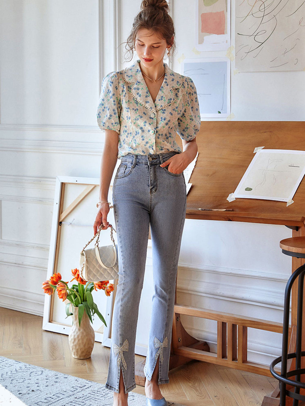 Sophisticated Top with a Clean Classic Look