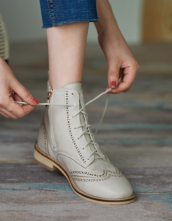 Classic Orthopedic Boots with Timeless Style